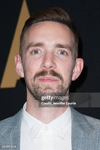 Henry Hughes arrives at the 88th Annual Academy Awards Oscar Week Celebrates Shorts at the AMPAS Samuel Goldwyn Theater on February 23, 2016 in...