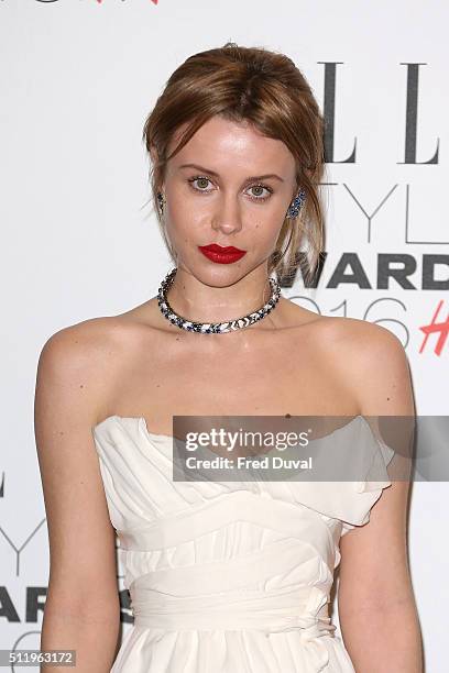 Billie JD Porter attends the Elle Style Awards 2016 on February 23, 2016 in London, England.