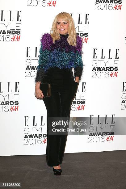 Paloma Faith attends the Elle Style Awards 2016 on February 23, 2016 in London, England.