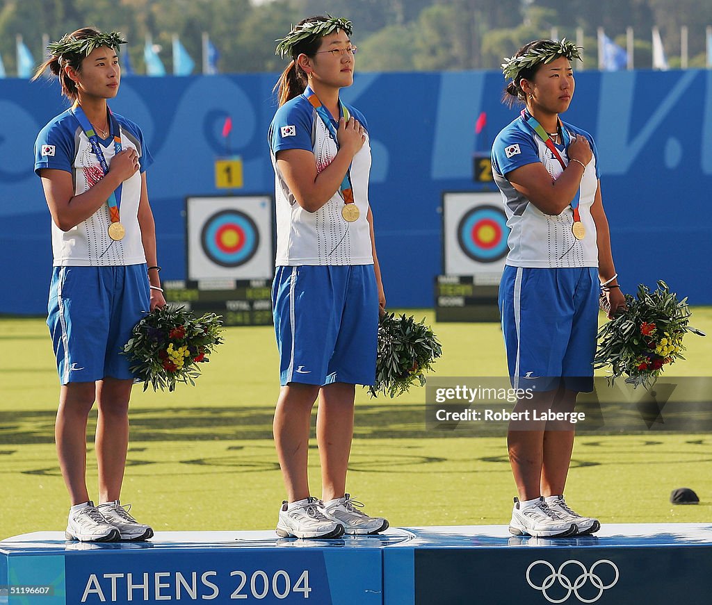 Womens Team Medal Ceremony