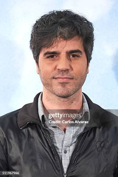 Spanish actor Ernesto Sevilla attends the "Tenemos Que Hablar" photocall at the Telefonica Flagship Store on February 24, 2016 in Madrid, Spain.