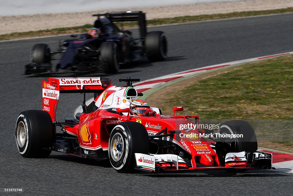 F1 Testing In Barcelona - Day Three