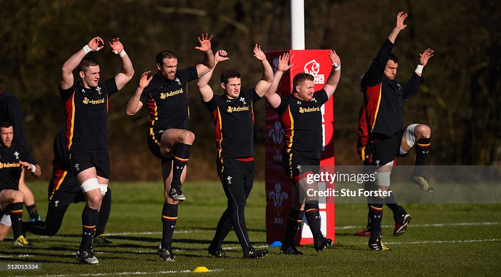 Wales Training And Press Conference