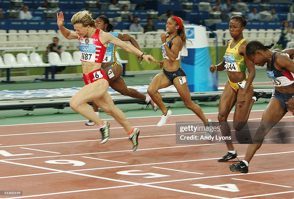 Womens 100m Finals