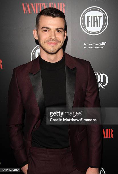 Actor Joey Pollari attends the Vanity Fair And FIAT Toast To 'Young Hollywood' at Chateau Marmont on February 23, 2016 in Los Angeles, California.