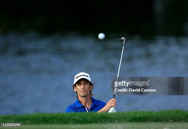 Kenny G of the United States the musician during the pro-am as a preview for the 2016 Honda Classic held on the PGA National Course at the PGA...