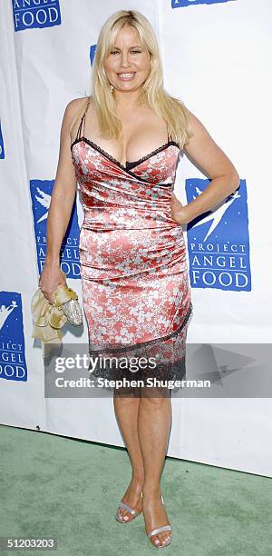 Actress Jennifer Coolidge attends Project Angel Food's 11th Annual Angel Awards Gala at Project Angel Food Headquarters on August 21, 2004 in Los...