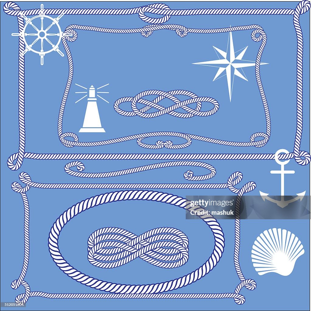 Nautical Frame Vector