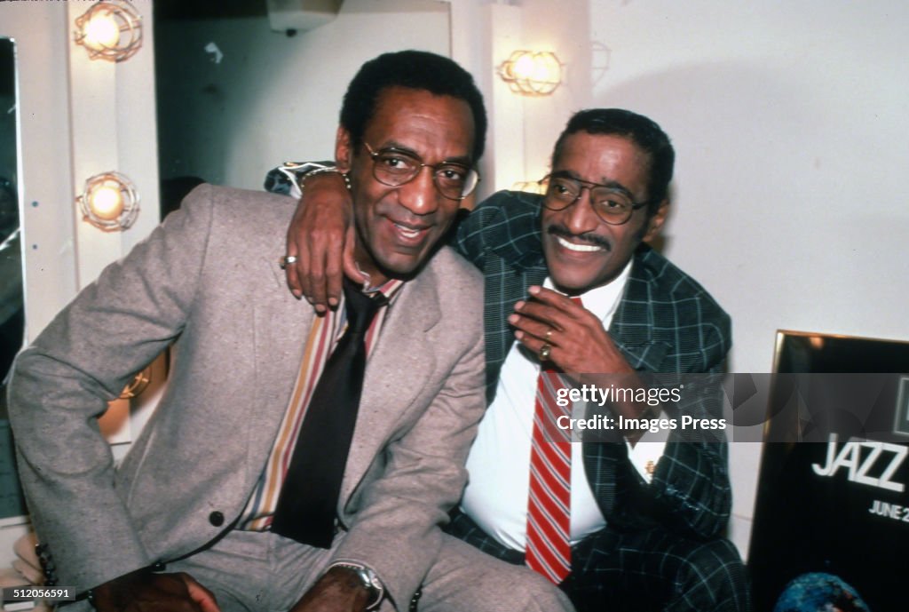 Bill Cosby and Sammy Davis Jr.