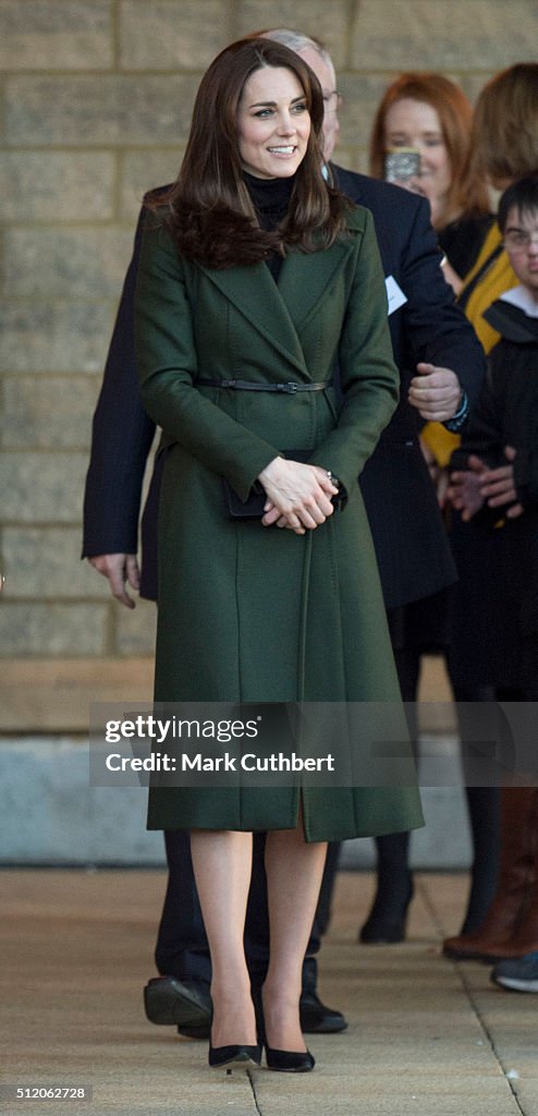 The Duchess Of Cambridge Visits Edinburgh