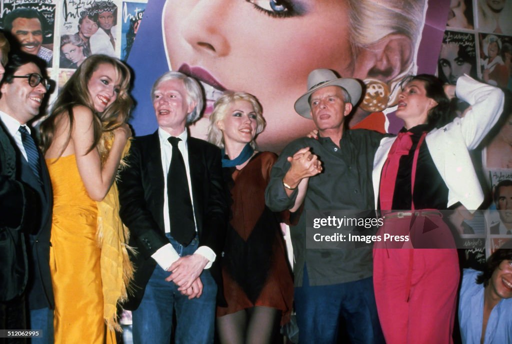 Jerry Hall, Andy Warhol, Debbie Harry, Truman Capote and Paloma Picasso...