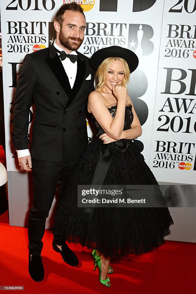 Brit Awards 2016 - VIP Arrivals