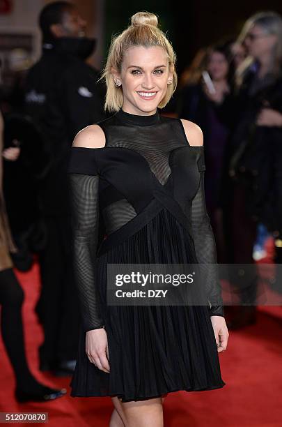 Ashley Roberts arrives for the World Premiere of "Grimsby" at Odeon Leicester Square on February 22, 2016 in London, England.