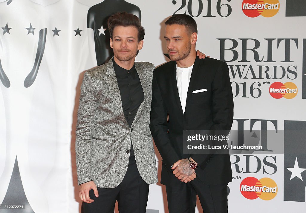 Brit Awards 2016 - Red Carpet Arrivals