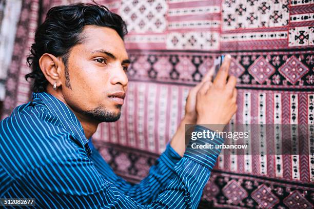 mobile call, jodhpur - wall hanging stock pictures, royalty-free photos & images