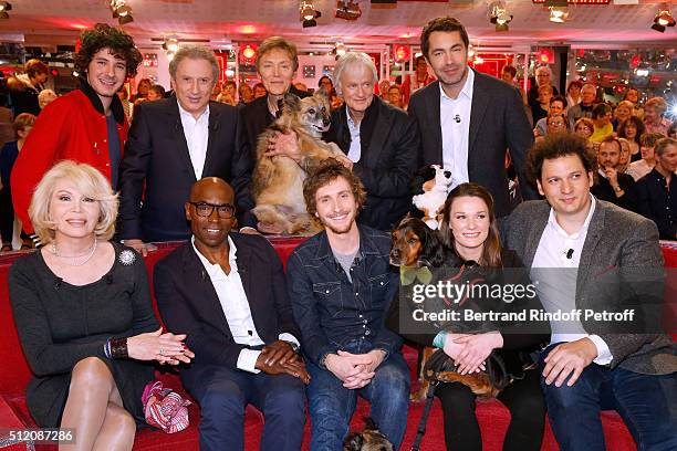 Vincent Lacoste, Michel Drucker, Patrick Loiseau, the Dog Chance, Dave, Ben, Amanda Lear, Lucien Jean-Baptiste, Baptiste Lecaplain, Juliette...