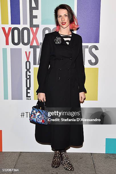 Madina Visconti Di Modrone attends The Next Talents party during Milan Fashion Week Fall/Winter 2016/17 on February 24, 2016 in Milan, Italy.