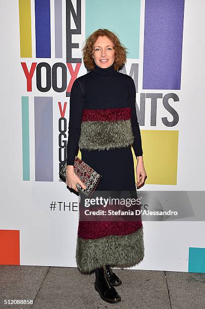 Svetlana Taccori attends The Next Talents party during Milan Fashion Week Fall/Winter 2016/17 on February 24, 2016 in Milan, Italy.