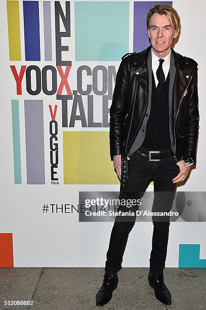 Guest attends The Next Talents party during Milan Fashion Week Fall/Winter 2016/17 on February 24, 2016 in Milan, Italy.