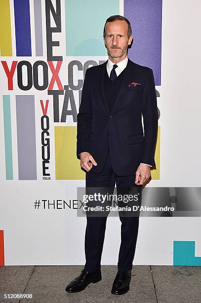 Stefano Cantino attends The Next Talents party during Milan Fashion Week Fall/Winter 2016/17 on February 24, 2016 in Milan, Italy.