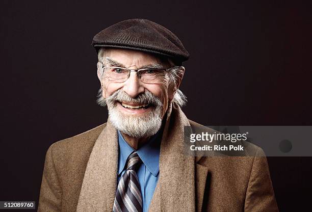 Actor Martin Landau poses for a portrait at the 'Remember' Film Screening at the Museum of Tolerance on February 11, 2016 in Los Angeles, California.