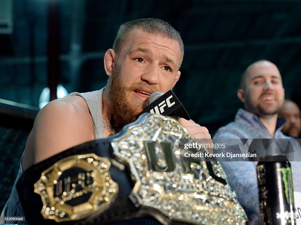 UFC 196 McGregor vs. Diaz Press Conference