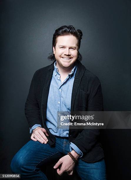 Actor Josh McDermitt is photographed for The Wrap on January 13, 2016 in Los Angeles, California.