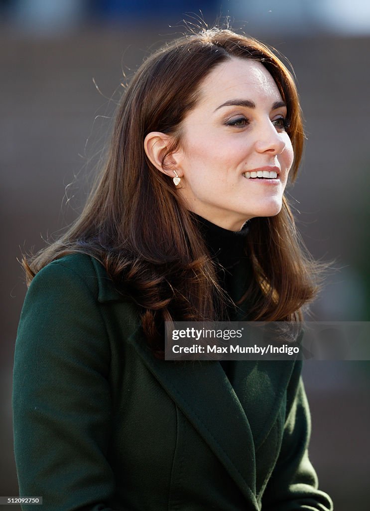 The Duchess Of Cambridge Visits Edinburgh