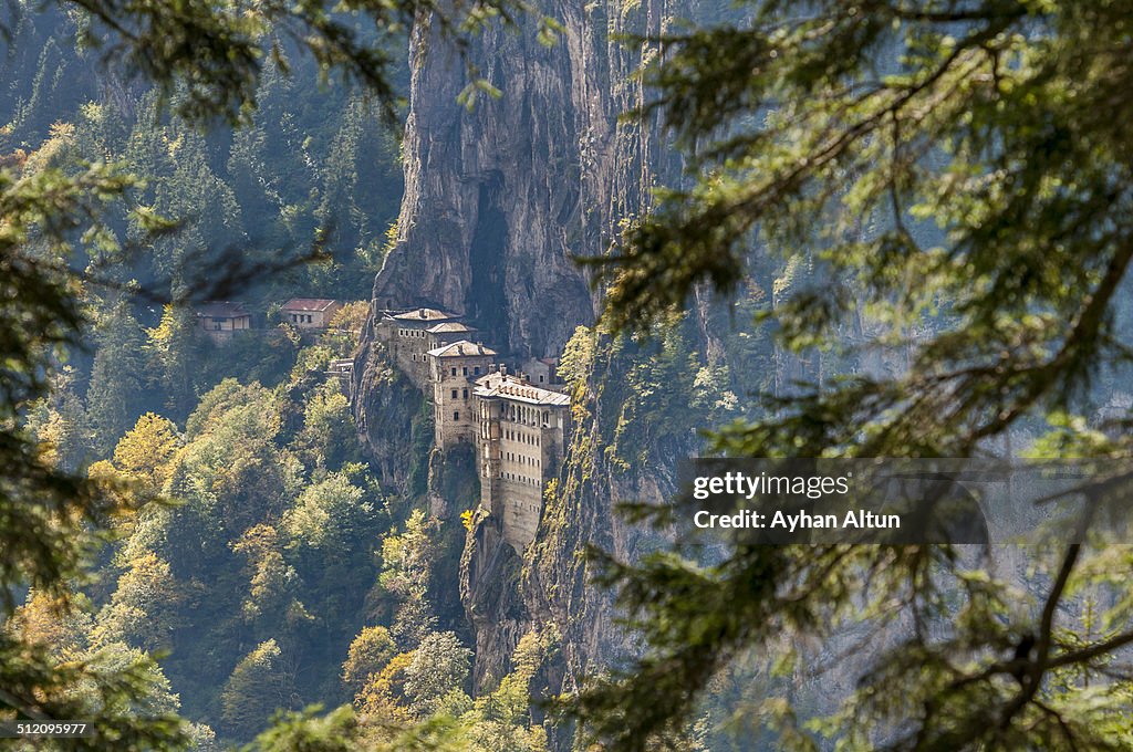 The Sumela Monastery in Trabzon,Turkey