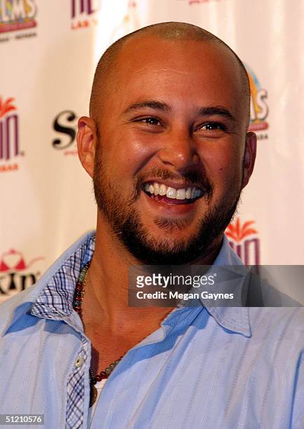 Actor Cris Judd arrives at the Palms? Girl Competition on August 20, 2004 at Club Xes in Hollywood, California.