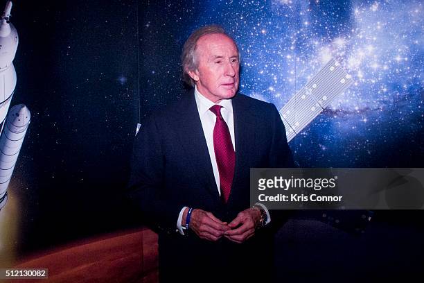 Sir John Young "Jackie" Stewart attends the "Last Man On The Moon" Washington DC Screening at Landmark Theatre on February 24, 2016 in Washington, DC.