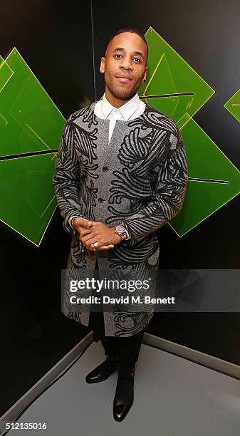 Reggie Yates attends the Universal Music BRIT Awards After-Party 2016 in collaboration with Soho House and BACARDI on February 24, 2016 in London,...