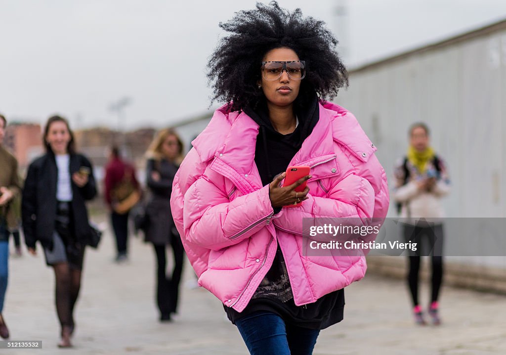 Street Style: February 24 - Milan Fashion Week Fall/Winter 2016/17