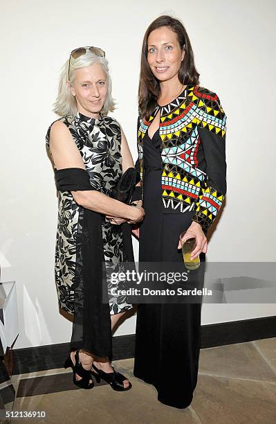 Director/producer Dee Hibbert-Jones and director Serena Armitage attend the 3rd Annual DVF Oscar Luncheon honoring the female nominees of the 88th...