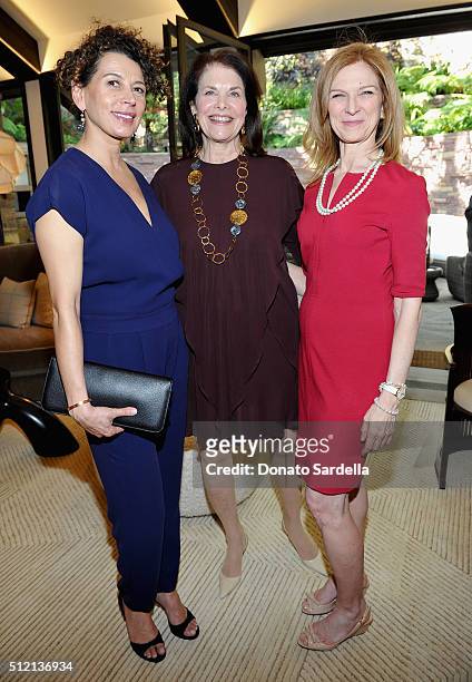 Chairman, Universal Pictures, Donna Langley, President & Founder, Sherry Lansing Foundation, Sherry Lansing and CEO, AMPAS, Dawn Hudson attend the...