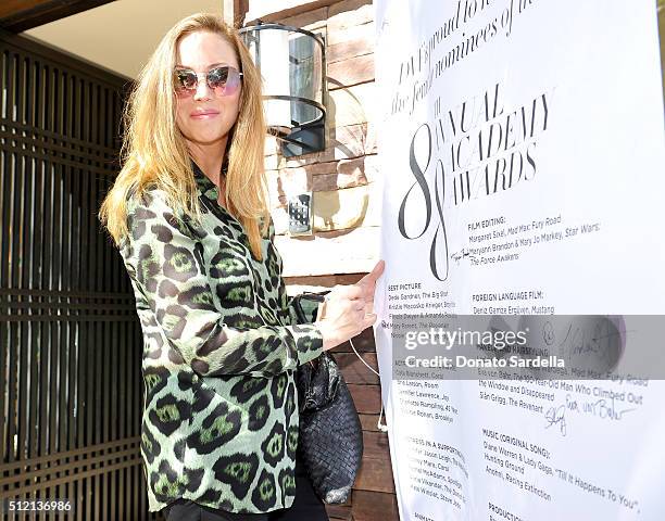 Producer Mary Parent attends the 3rd Annual DVF Oscar Luncheon honoring the female nominees of the 88th Academy Awards on February 24, 2016 in...