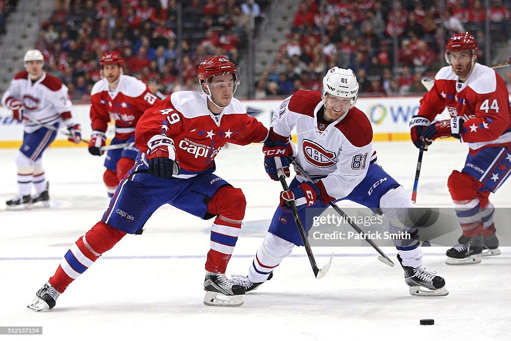 Montreal Canadiens v Washington Capitals