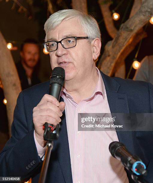 Ireland Barry O'Leary attends The Irish Film Board and IDA celebrating the success of Irish cinema at Laurel Hardware on February 24, 2016 in West...