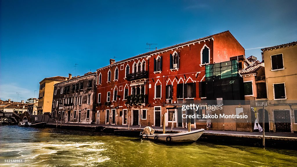 An oriental-styled building in Venice.