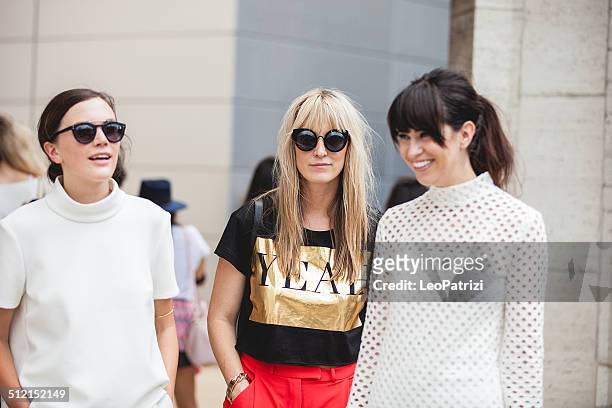 people and models spotted new york fashion week 2014 - new york fashion week bildbanksfoton och bilder