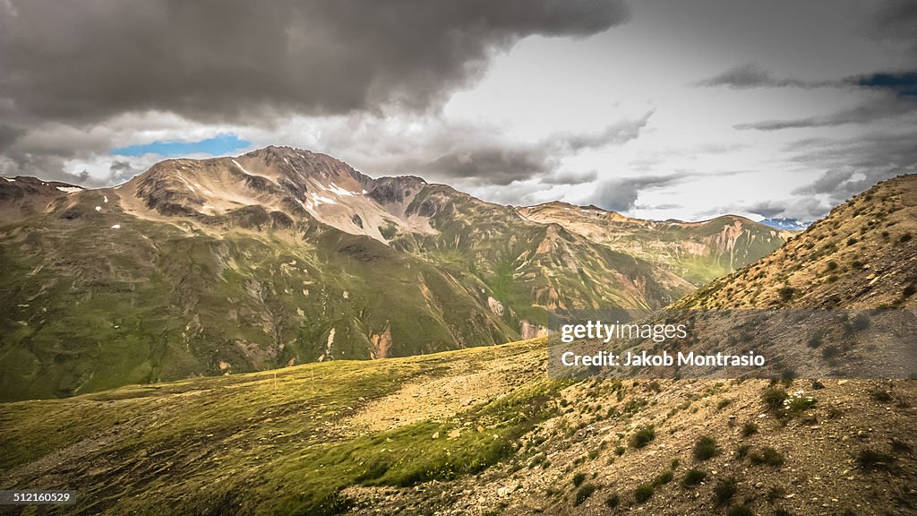 Natural Alps scenery.