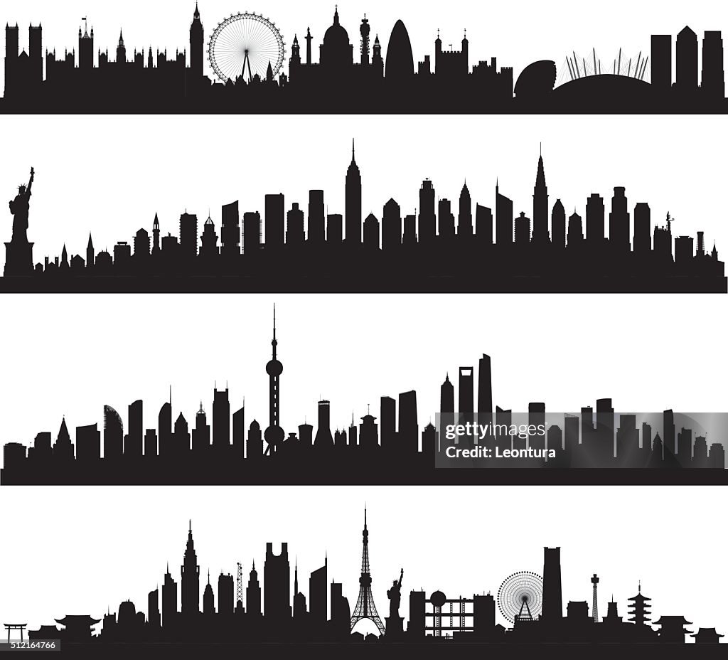 Skylines (All Buildings Are Complete and Moveable)