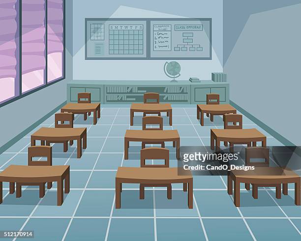 208 Empty Classroom Cartoon Photos and Premium High Res Pictures - Getty  Images