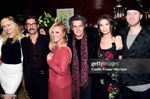 Models Danielle Roberts, Tony Ward, Global Green USA board member Sarah Meyer Simon, singer-songwriter Jimmy Demers, model/actress Emily Ratajkowski...