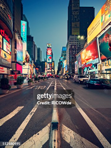Empty times square Empty times square