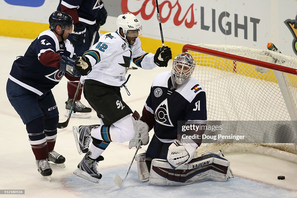 San Jose Sharks v Colorado Avalanche