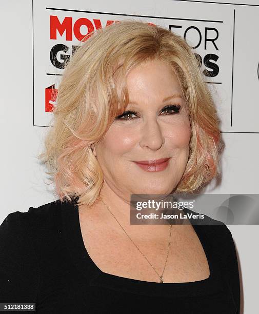 Bette Midler attends the 15th annual Movies For Grownups Awards at the Beverly Wilshire Four Seasons Hotel on February 8, 2016 in Beverly Hills,...