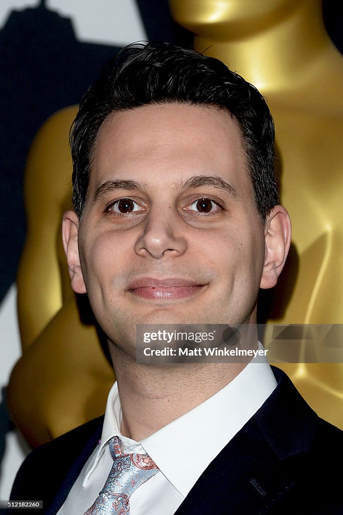 Filmmaker Adam Benzine attends the 88th Annual Academy Awards Oscar