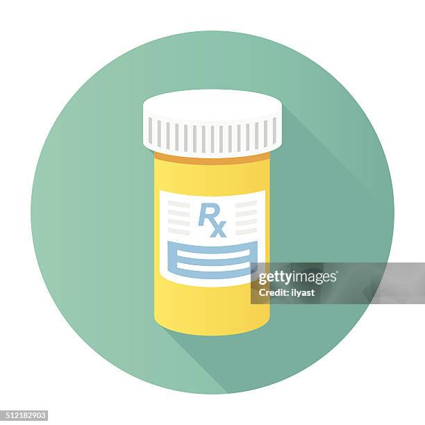 ilustrações de stock, clip art, desenhos animados e ícones de plana ícone frasco do medicamento - jar