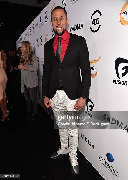 Actor Affion Crockett attends the ALL Def Movie Awards at Lure Nightclub on February 24, 2016 in Hollywood, California.